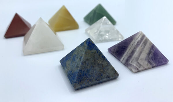 Chakra Pyramid Crystals