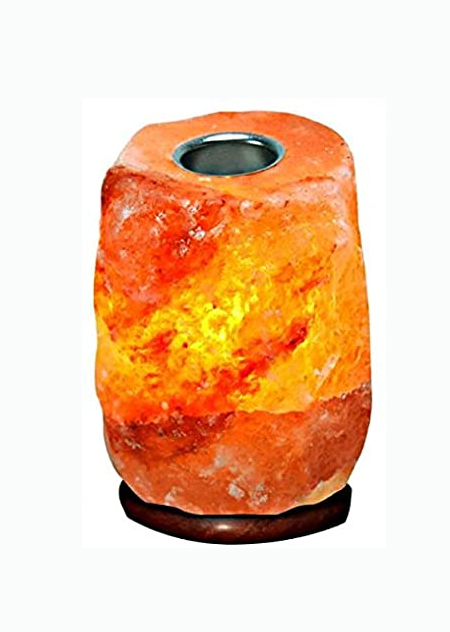 Himalayan Salt Lamp with Essential Oil Diffuser